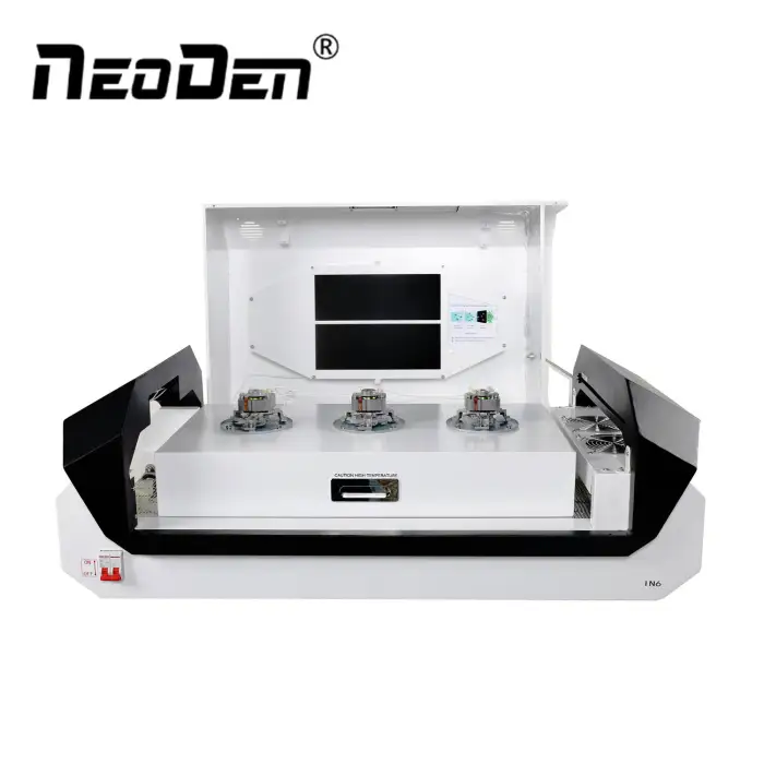 NeoDen IN6 SMT Reflow Soldering Oven With Aluminum Alloy Heating Plate Design+Hot Air,TUV CE Certificate