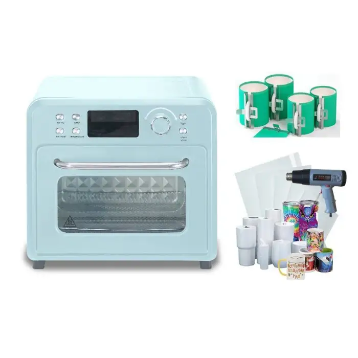 Mini Sublimation Oven 16L Thermal Transfer Multifunctional Oven 11oz 20oz Universal Hot Press Machine Mug Machine