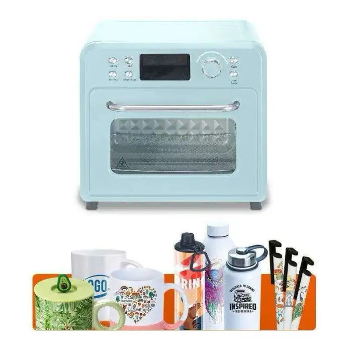 Mini Sublimation Oven 16L Thermal Transfer Multifunctional Oven 11oz 20oz Universal Hot Press Machine Mug Machine