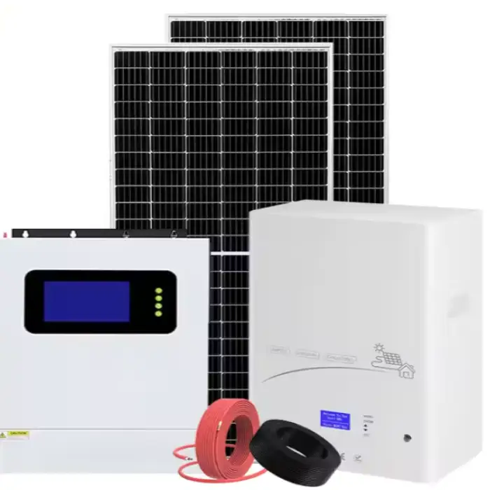 Single Phase 15kw 230v Lifepo4 Solar Panel Complete Kit Solar Battery Solar Energy System