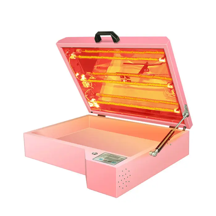 A3 pink Dtf Oven Customized Logo Dtf Sublimation Oven Machine Dtf Oven