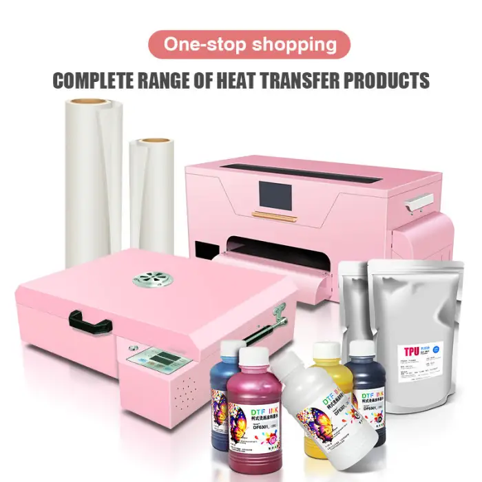 A3 pink Dtf Oven Customized Logo Dtf Sublimation Oven Machine Dtf Oven