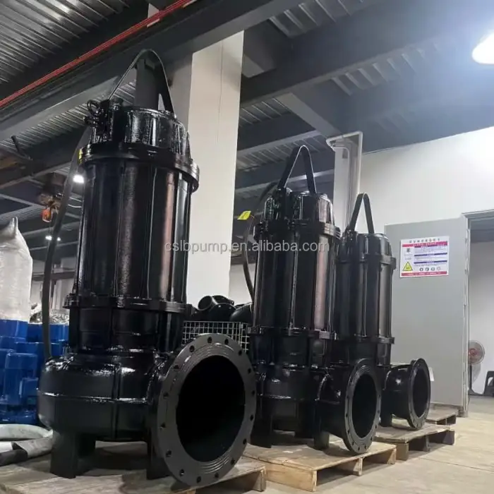 Electric Submersible Sewage Pump, Cast Iron Basement Dedicated Sewage Lifting Pump, Customized Sewage Unobstructed Sewage Pump