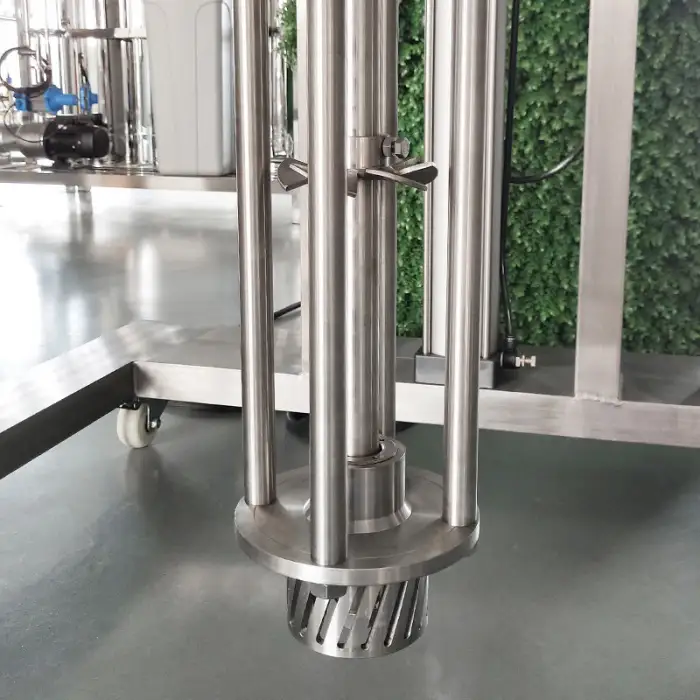 Industrial Hand Liquid Soap Mixer High-shear Mixer Resin Mixing tank with Agitator