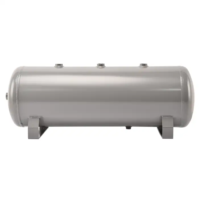 35L Carbon Steel Horizontal Gas Storage Tank Industrial Compressor Parts-Vacuum Pump Negative Air Tank