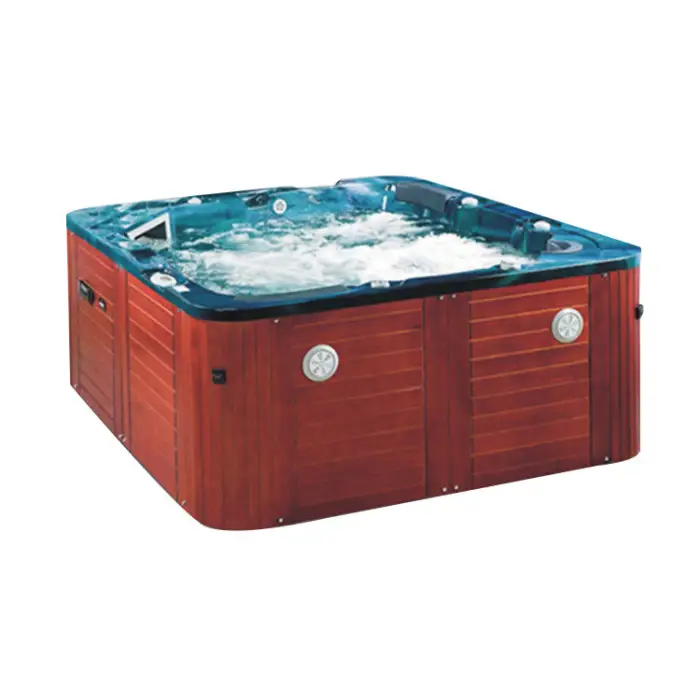 Modern Acrylic Outdoor Swimming Pool Bathtub Freestanding Whirlpool Massage Soaking Bathtubs