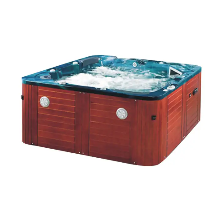 Modern Acrylic Outdoor Swimming Pool Bathtub Freestanding Whirlpool Massage Soaking Bathtubs