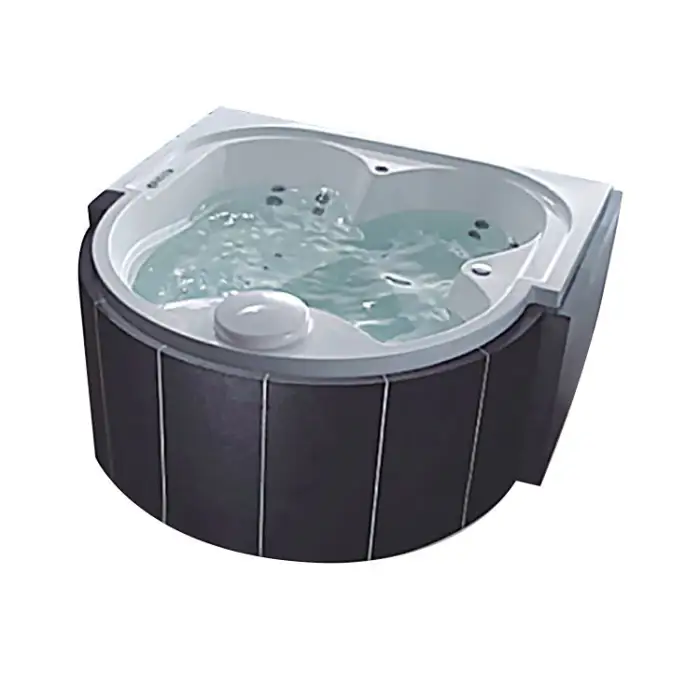 4 Person Outdoor Spa Freestanding Whirlpool Massage Acrylic Bathtub