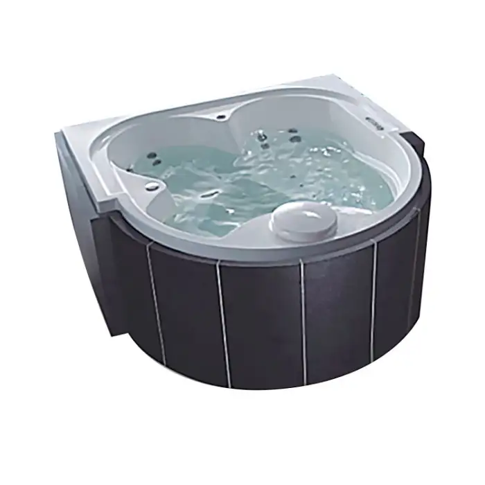 4 Person Outdoor Spa Freestanding Whirlpool Massage Acrylic Bathtub