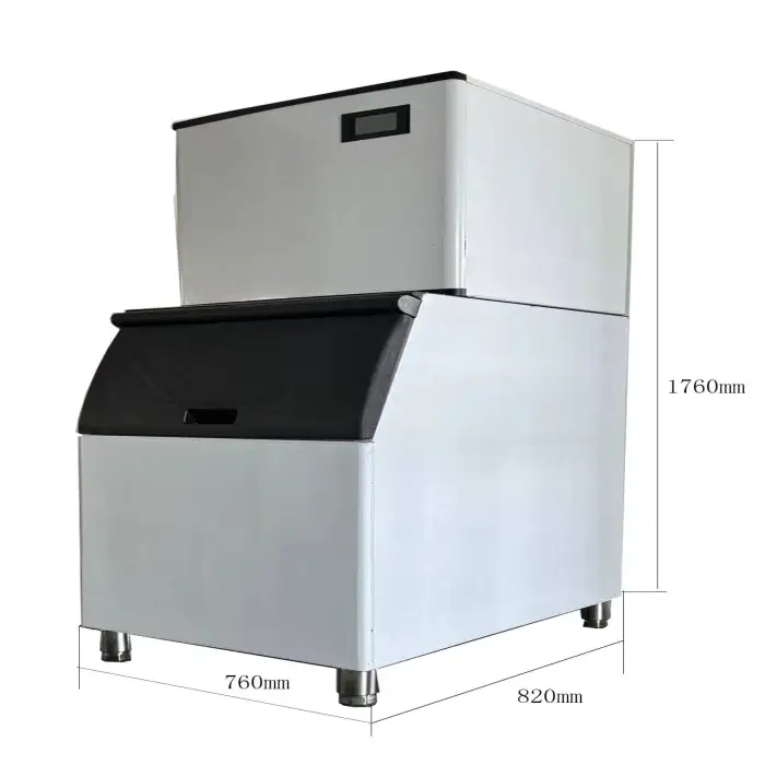 300kg 500kg 1000kg Stainless Steel Cheap Price Professional Clear Industrial Maker Portable Commercial Ice Cube Making Machine