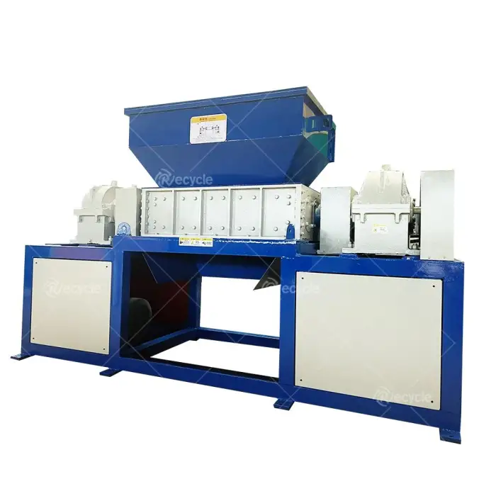 Industry Aluminum Profile Shredder Machine Coconut Husk Wood Pallet Shredding Crushing Scrap Car Shell Plastic Bump Shredder