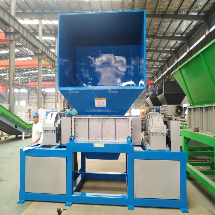 Industry Aluminum Profile Shredder Machine Coconut Husk Wood Pallet Shredding Crushing Scrap Car Shell Plastic Bump Shredder