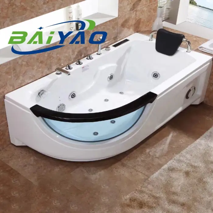 1 Person Small Jacozi Bath Tub Bathroom Tub Bathtub for Adults Jakuzzy Massage Smart Jacozi Hot Tub