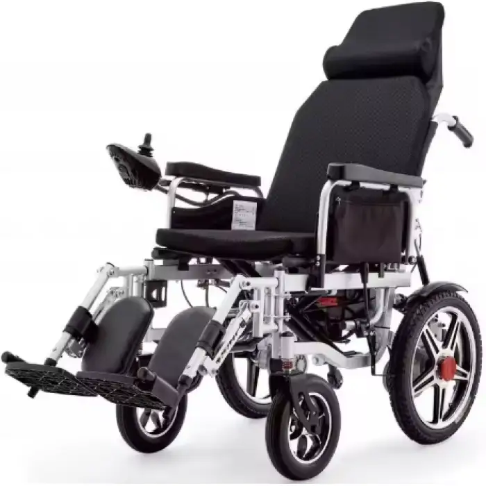 Medical Mobility Electric Wheel Chair Car Scooter Disabled Electric Electronic Power Wheelchair with High Backrest