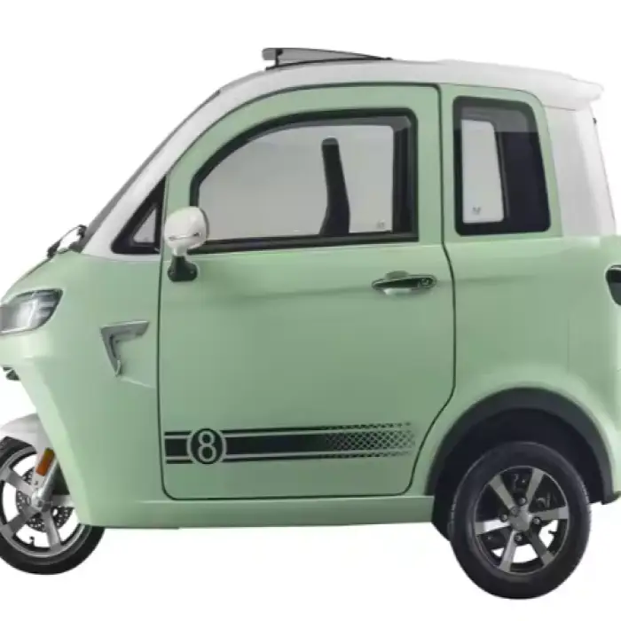 Yunlong Micro Car Eec L2e Cabin Mobility Scooter Without Driving Licence 3 Wheel Enclosed Electric Scooter