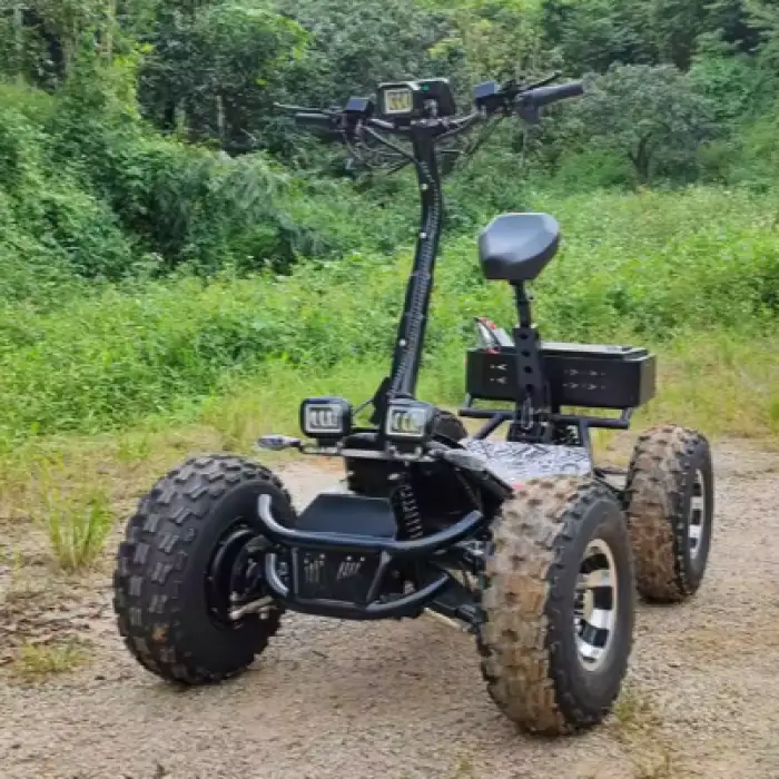 Powerful All Terrain Vehicle 4 Wheel Drive Electric Mobility Scooters Fast ATV Off Road Fat Tire 8000W Electric Scooter