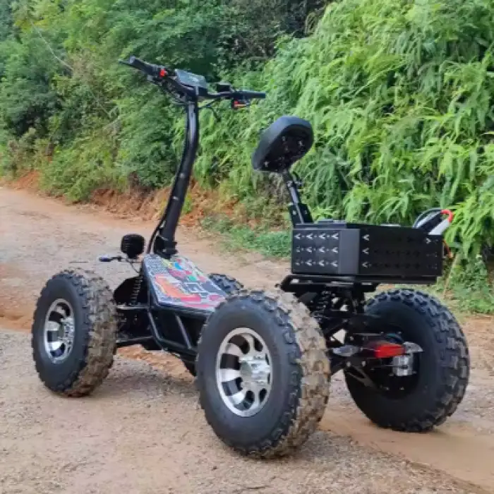 Powerful All Terrain Vehicle 4 Wheel Drive Electric Mobility Scooters Fast ATV Off Road Fat Tire 8000W Electric Scooter