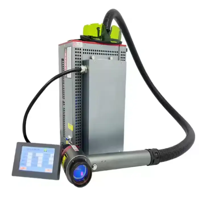 100w Portable Laser Rust Remover for Machine Parts Rust, Paint Backpack Cleaning Machine