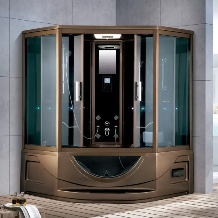 Luxury Bathroom Steam Shower Room with whirlpool Shower Room and Bathtub