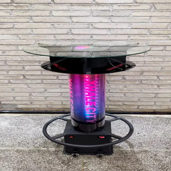 New Movable Dropshiping Product 2023 BARY Bar Charging Table Outdoor with Dynamic Light for Bars, Music Festival, Event, Exhibit