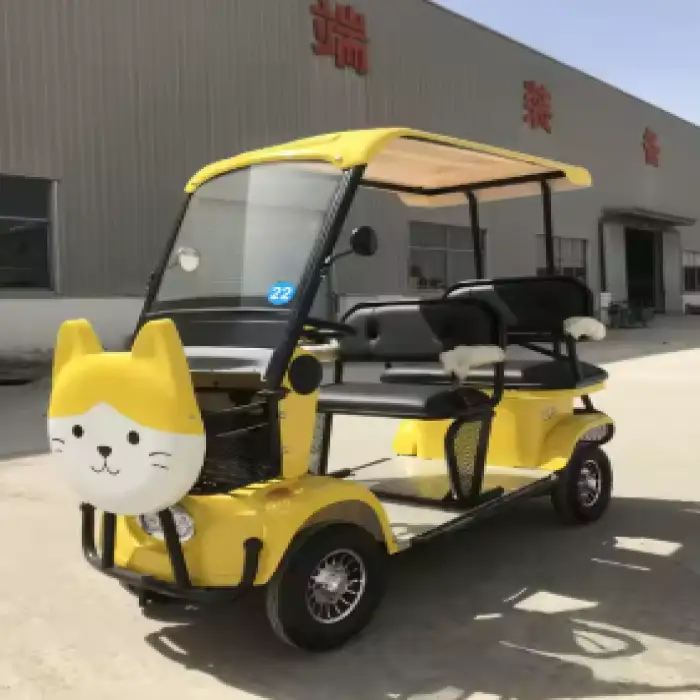 Shuncha New Style Mini 4 Seater Powerful 72V Electric Golf Cart Sightseeing Bus Scooters with CE Certificate