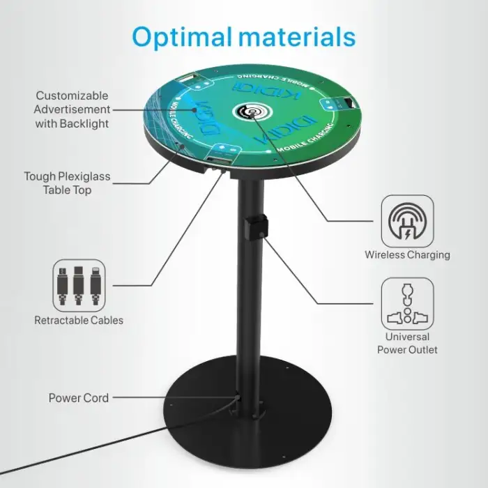 Commercial Charging Station Cell Phone bar Charging Stations for Rent Multi-grid Charging Fast Charging