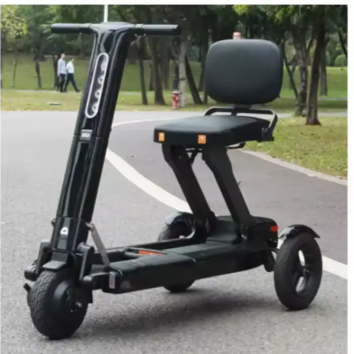 The Foldable Electric Scooter 36v Travel Mobility Fold up Electric Elderly Scooter