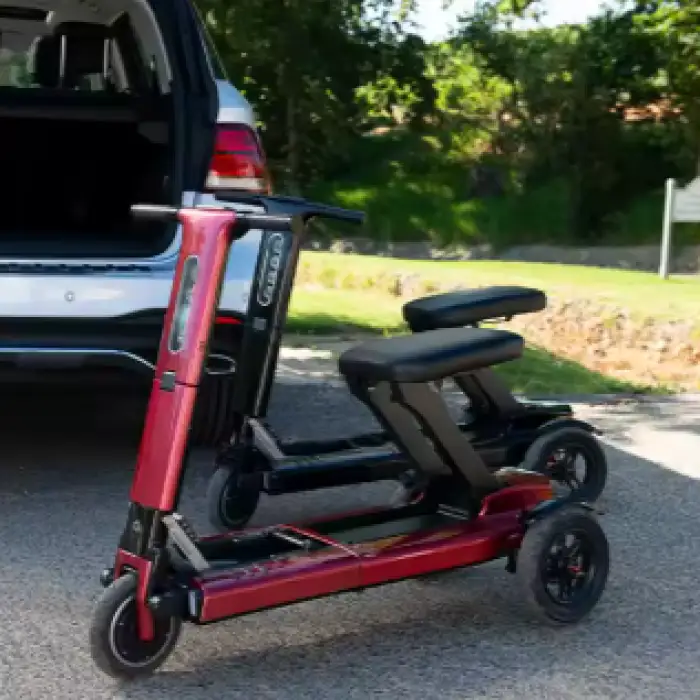 The Foldable Electric Scooter 36v Travel Mobility Fold up Electric Elderly Scooter