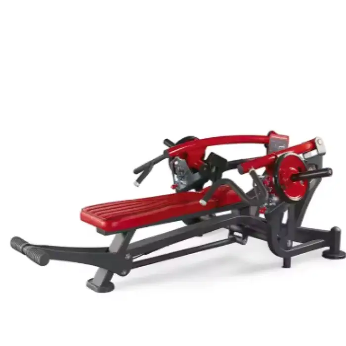 Gym Plate Loaded Fitness Machine Bench Press Machine Commercial Chest Trainer Exercise Machine Super Horizontal Bench Press