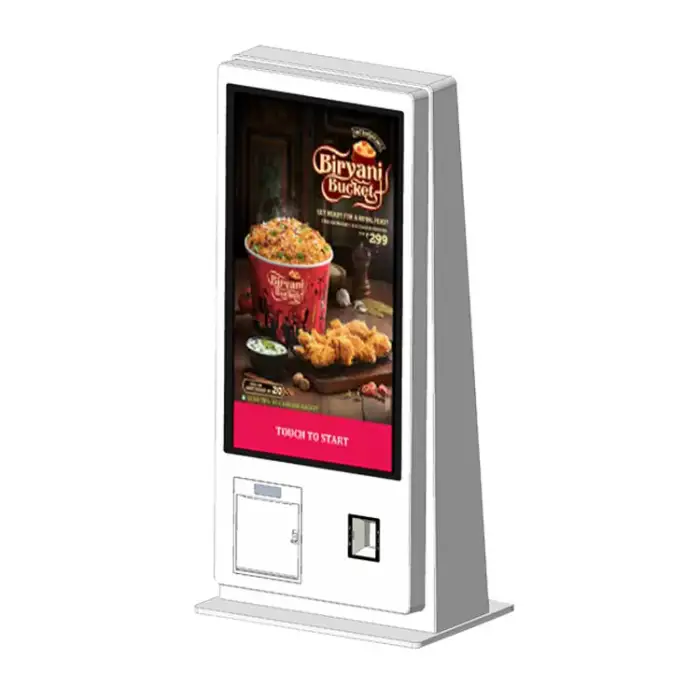 Customized Sale 21.5 Inch Smart Touch Screen Custom Outdoor Self Order Kiosk for Restaurant