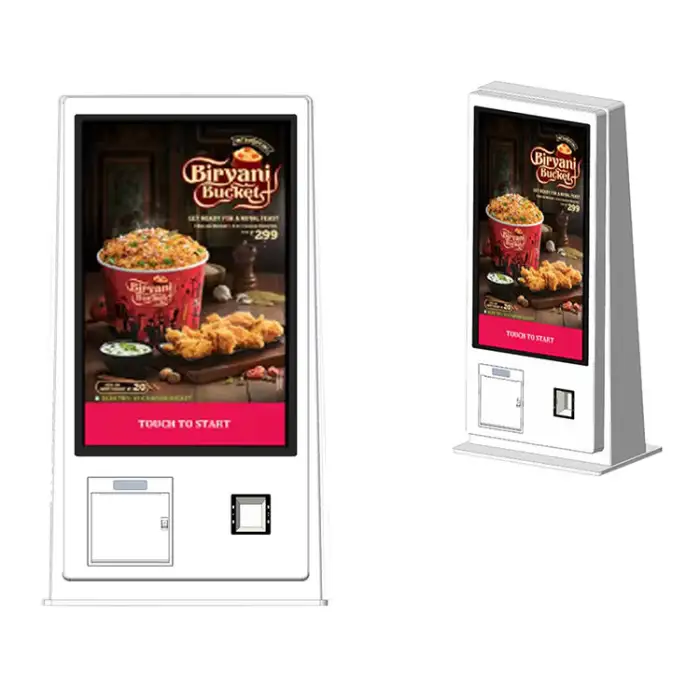 Customized Sale 21.5 Inch Smart Touch Screen Custom Outdoor Self Order Kiosk for Restaurant