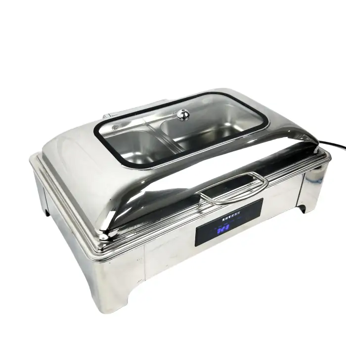 YITIAN Best-Selling Intelligent CNC Rectangular Restaurant Food Insulation Heating Device Stainless Steel Electric Dinner Stove