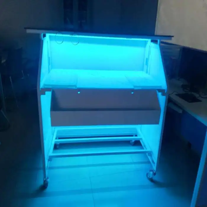 Mobile Folding LED Bar Table Chairs for the Outdoor Drink Bar