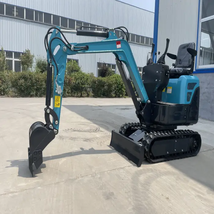 The Powerful 1-ton Mini Excavator is Equipped