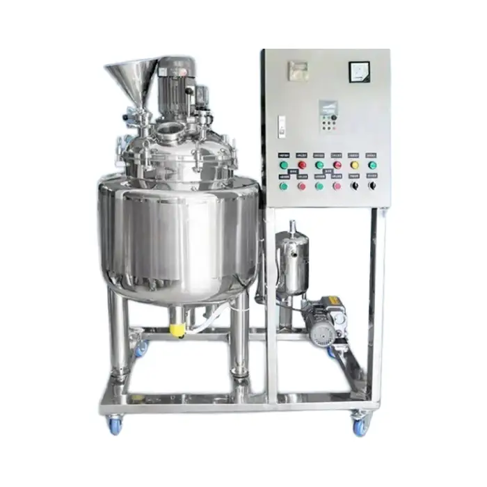 100 Liter Vacuum Inline Electric Heater Emulsifier Equipment