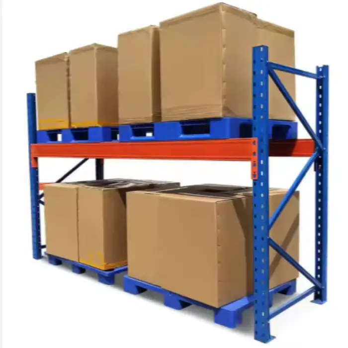 Steel Heavy Duty Metal Shelving 2 Ton Capacity Warehouse Rack Pallet Racking Storage Shelves System