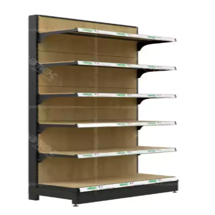 Supermarket Shelves Display Retail Wooden Display Stand for Convenience Store Shelving