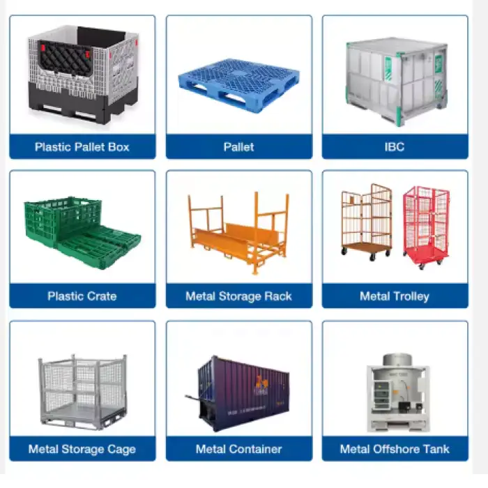 CIMC Heavy-Duty Metal Storage Cage for Warehouse Logistics Stackable Industrial Shelving System with Customizable Dimensions