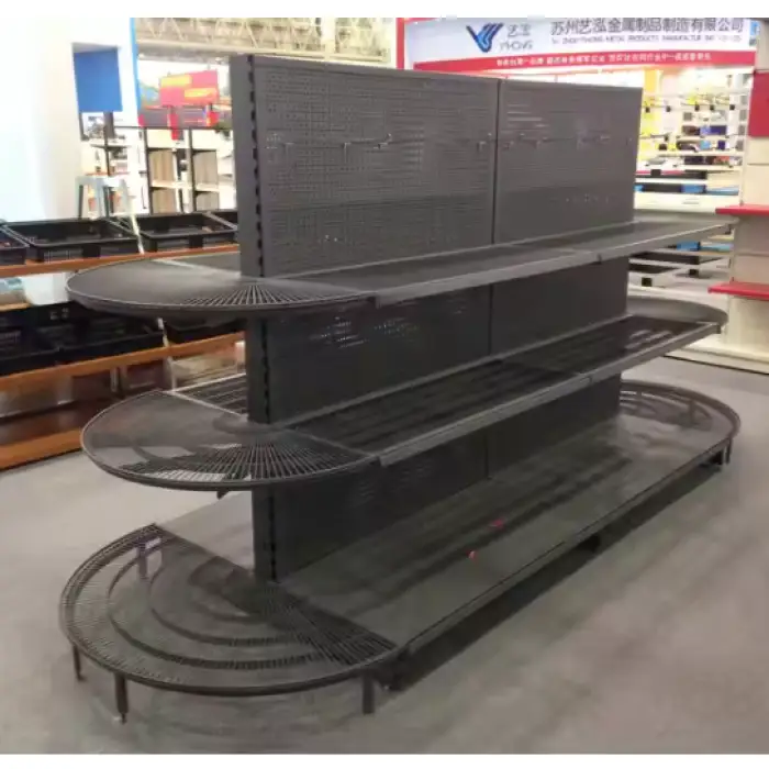 Customized Prateleiras Supermarket Gondola Furniture Shelving Retail Shelving Estante