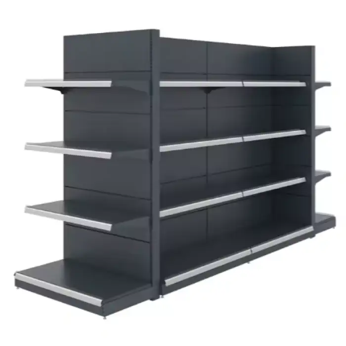 Wholesale Market Shelves Supermarket Shelves Display Racks Metallic Grocery Shelf Store Display Cabinet