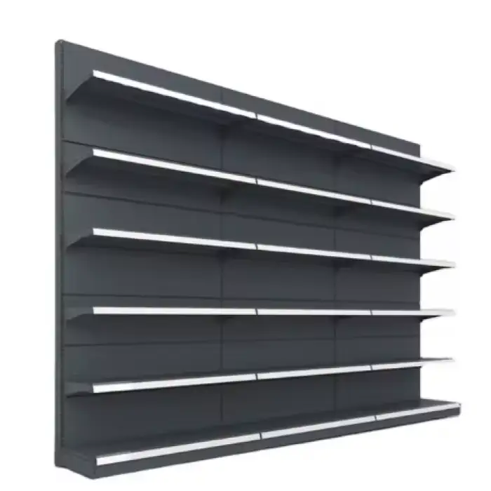 Wholesale Market Shelves Supermarket Shelves Display Racks Metallic Grocery Shelf Store Display Cabinet