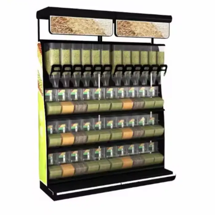 Retail Store Display Stand Gondola Supermarket Shelving Display Shelf