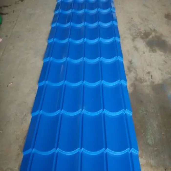 Glazed Tile Roofing Sheet Making Machine Metal Tile Making Machine