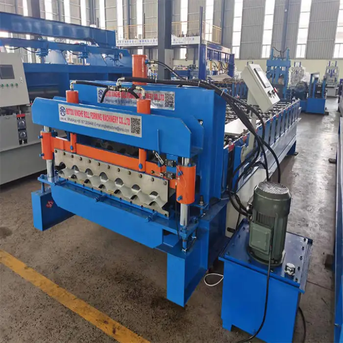 Glazed Tile Roofing Sheet Making Machine Metal Tile Making Machine