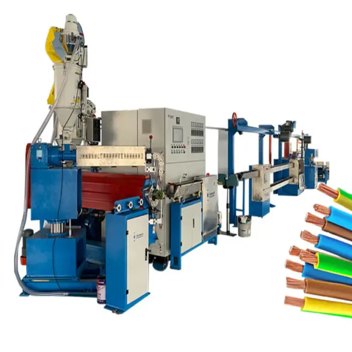 Electrical Manufacturing Electric Cable Making Machine Copper Wire Extruding