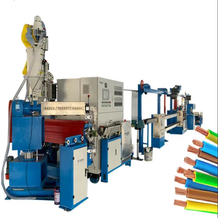 Electrical Manufacturing Electric Cable Making Machine Copper Wire Extruding