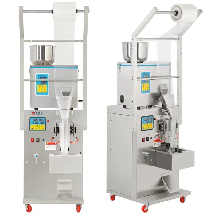 quantitative weighing liquid particle filling and packaging machine integrated equipment