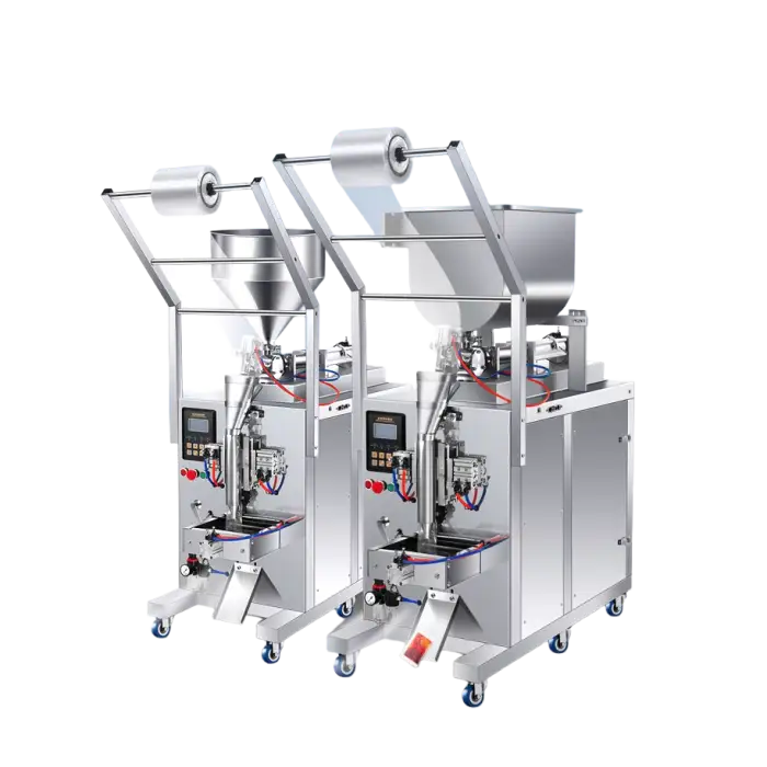 quantitative weighing liquid particle filling and packaging machine integrated equipment