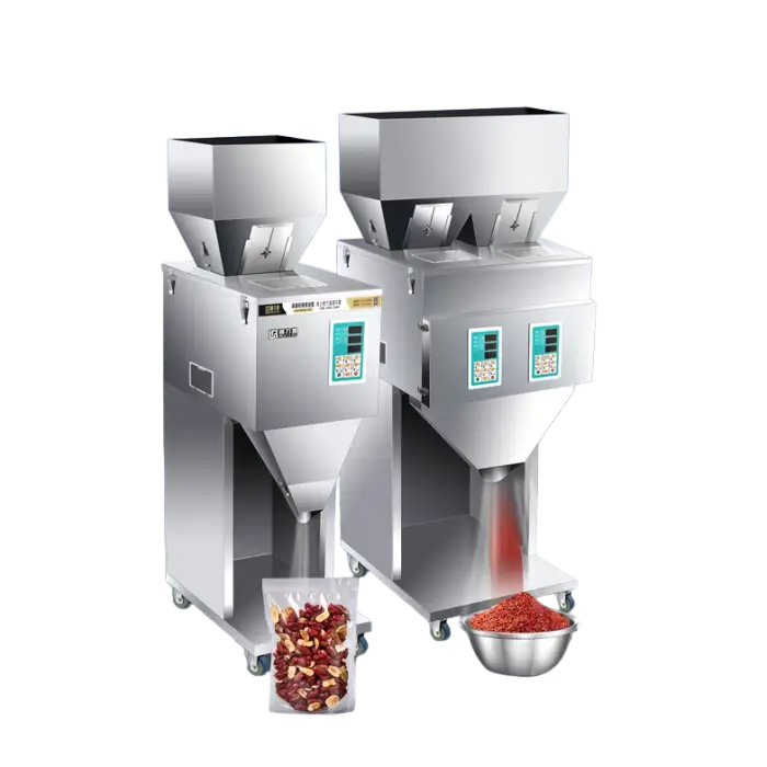 quantitative weighing liquid particle filling and packaging machine integrated equipment