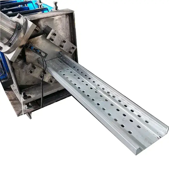 Walk Board Sheet Scaffold Plank Forming Making Punching Hole Scaffolding Walking Board Making Machinery